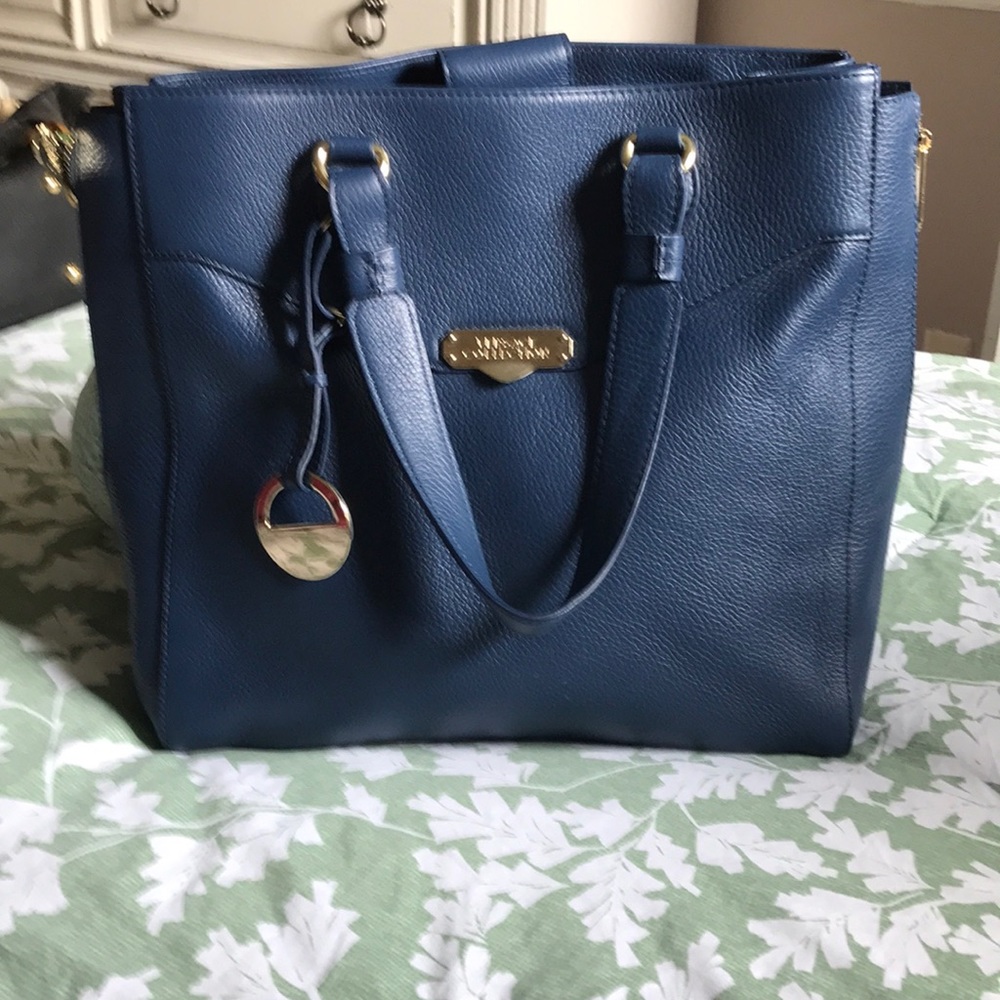 Versace Collection Pebbled Leather Bag